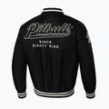 Férfi Pitbull Seabridge Varsity téli kabát fekete 3