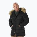 Férfi téli dzseki Pitbull West Coast Parka Kingston fekete