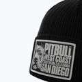 Férfi téli sapka Pitbull Beanie Silvas Blood Dog black 3