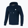 Férfi Pitbull West Coast Small Logo kapucnis pulóver sötétnavy színű