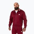 Férfi Pitbull West Coast Trackjacket Tape Logo Terry Group burgundi