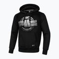 Férfi Pitbull West Coast Steel Logo kapucnis melegítőfelső fekete