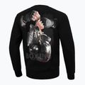 Férfi Pitbull West Coast Boxing FD Crewneck pulóver fekete 4