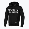Férfi Pitbull West Coast Bare Knuckle kapucnis melegítőfelső fekete