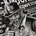Férfi Pitbull West Coast Bare Knuckle kapucnis melegítőfelső fekete 6