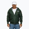 Férfi dzseki Pitbull West Coast Athletic Hilltop Hooded Nylon dark green