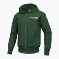 Férfi dzseki Pitbull West Coast Athletic Hilltop Hooded Nylon dark green 3