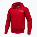 Férfi dzseki Pitbull West Coast Athletic Hilltop Hooded Nylon red