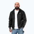 Férfi dzseki Pitbull West Coast Whitewood Hooded Nylon black