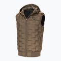 Férfi mellény Pitbull West Coast Eclipse Hooded Padded coyote brown 4