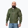 Férfi dzseki Pitbull West Coast Ma 1 Logo Flight 2 olive