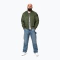 Férfi dzseki Pitbull West Coast Ma 1 Logo Flight 2 olive 2