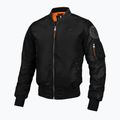 Férfi dzseki Pitbull West Coast Ma 1 Logo Flight 2 black 3