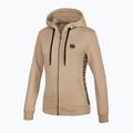 Női pulóver Pitbull West Coast La Deta Hooded Zip sand 2