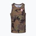 Férfi póló Pitbull Small Hilltop Tank Top woodland camo 4