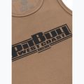 Férfi Pitbull Boxing Tank Top prérifarkas barna 7