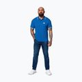 Férfi póló Pitbull Polo Pique Stripes Regular royal blue 2
