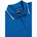 Férfi póló Pitbull Polo Pique Stripes Regular royal blue 6