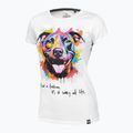 Női póló Pitbull West Coast Watercolor white 3