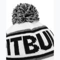 Férfi téli sapka Pitbull Beanie Fleming II white/black 3