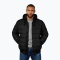 Férfi kabát Pitbull Hidden Quilted Hooded black/black