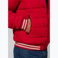 Férfi kabát Pitbull Hidden Quilted Hooded red/beige 5