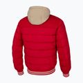 Férfi kabát Pitbull Hidden Quilted Hooded red/beige 8