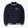 Férfi kabát Pitbull Hidden Quilted Hooded dark navy/beige 2