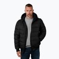 Férfi télikabát Pitbull Dillon Quilted Hooded black
