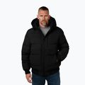 Férfi télikabát Pitbull Patton Quilted Hooded black