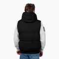 Férfi mellény Pitbull Patton Quilted Hooded black 3