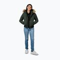 Női télikabát Pitbull Azalea Quilted Hooded olive 2