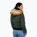 Női télikabát Pitbull Azalea Quilted Hooded olive 3