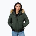 Női télikabát Pitbull Azalea Quilted Hooded olive 4
