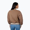 Női kabát Pitbull Buena Quilted Varsity brown 3