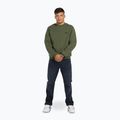 Férfi pulóver Pitbull Small Logo Crewneck dark olive 2