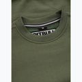 Férfi pulóver Pitbull Small Logo Crewneck dark olive 6