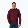 Férfi pulóver Pitbull Small Logo Crewneck burgundy