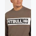 Férfi pulóver Pitbull Sherwood Crewneck brown 4