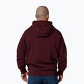 Férfi pulóver Pitbull Small Logo Hooded burgundy 3
