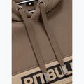 Férfi pulóver Pitbull Hilltop 2 Hooded brown/pale sand 7