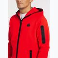 Férfi pulóver Pitbull Hermes Hooded Zip flame red 5