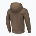 Férfi pulóver Pitbull Zip Sherpa 2 Ruffin Hooded brown 6