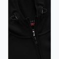 Női pulóver Pitbull Hooded Zip Fuchsia black 3