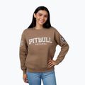 Női pulóver Pitbull Tyrian Crewneck coyote brown