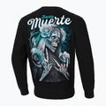 Férfi Pitbull West Coast Crewneck Santa Muerte pulóver fekete 2