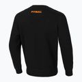 Férfi Pitbull West Coast Crewneck Sweatshirt Narancssárga Kutya 24 fekete 2