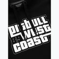 Férfi Pitbull West Coast kapucnis Most Wanted melegítőfelső fekete 3
