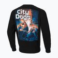 Férfi Pitbull West Coast Crewneck City Of Dogs pulóver fekete 2