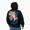 Férfi pulóver Pitbull Hooded City Of Dogs black 3